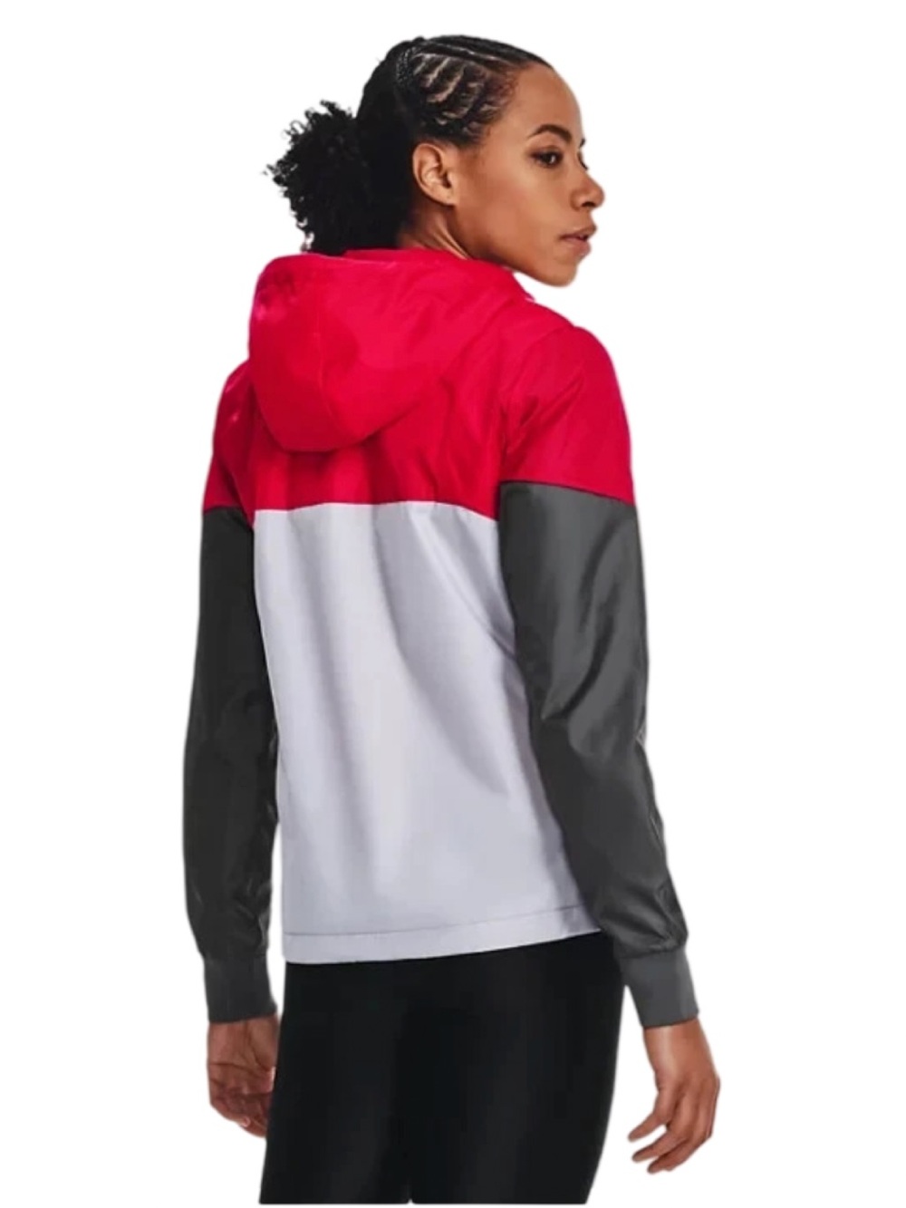 Under Armour Legacy Team Women’s XL Tall Loose Windbreaker Jacket - Picture 4 of 16